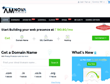 Tablet Screenshot of amnova.biz